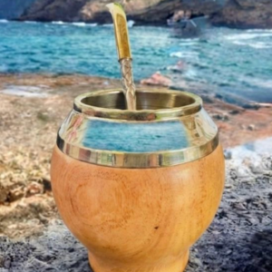 Torpedo de madera con virola de Alpaca
