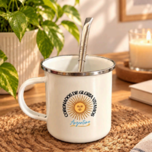 Mate enlozado "Coronados de Gloria"