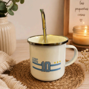 Mate enlozado "Arg 10"